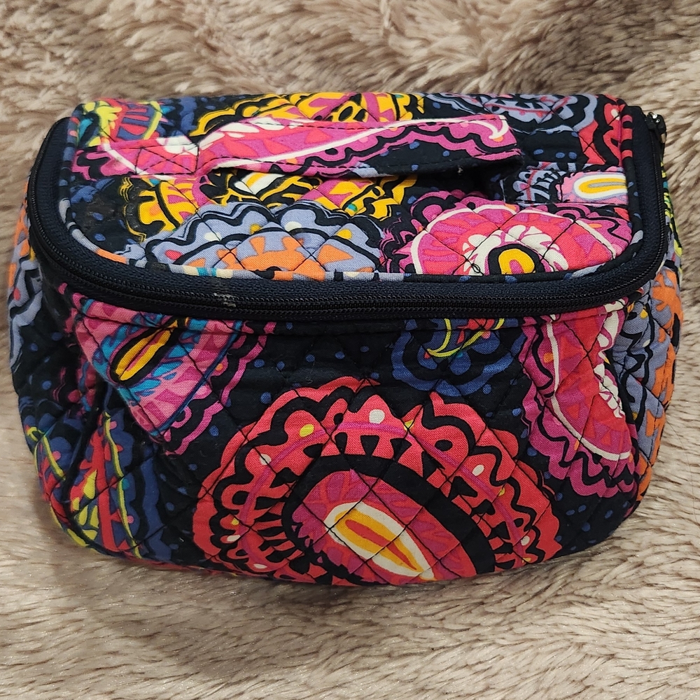 Vera Bradley Multicolor Paisley Cosmetic Bag